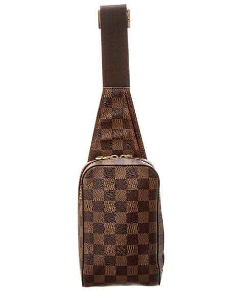 louis vuitton gronimos damier ebene canvas|damier pattern Louis Vuitton.